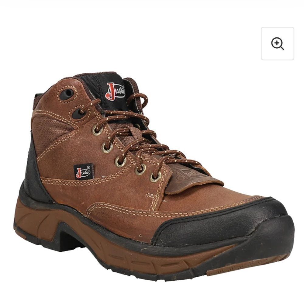 Justin Yoska Lace‎ Up women's Boots size 8